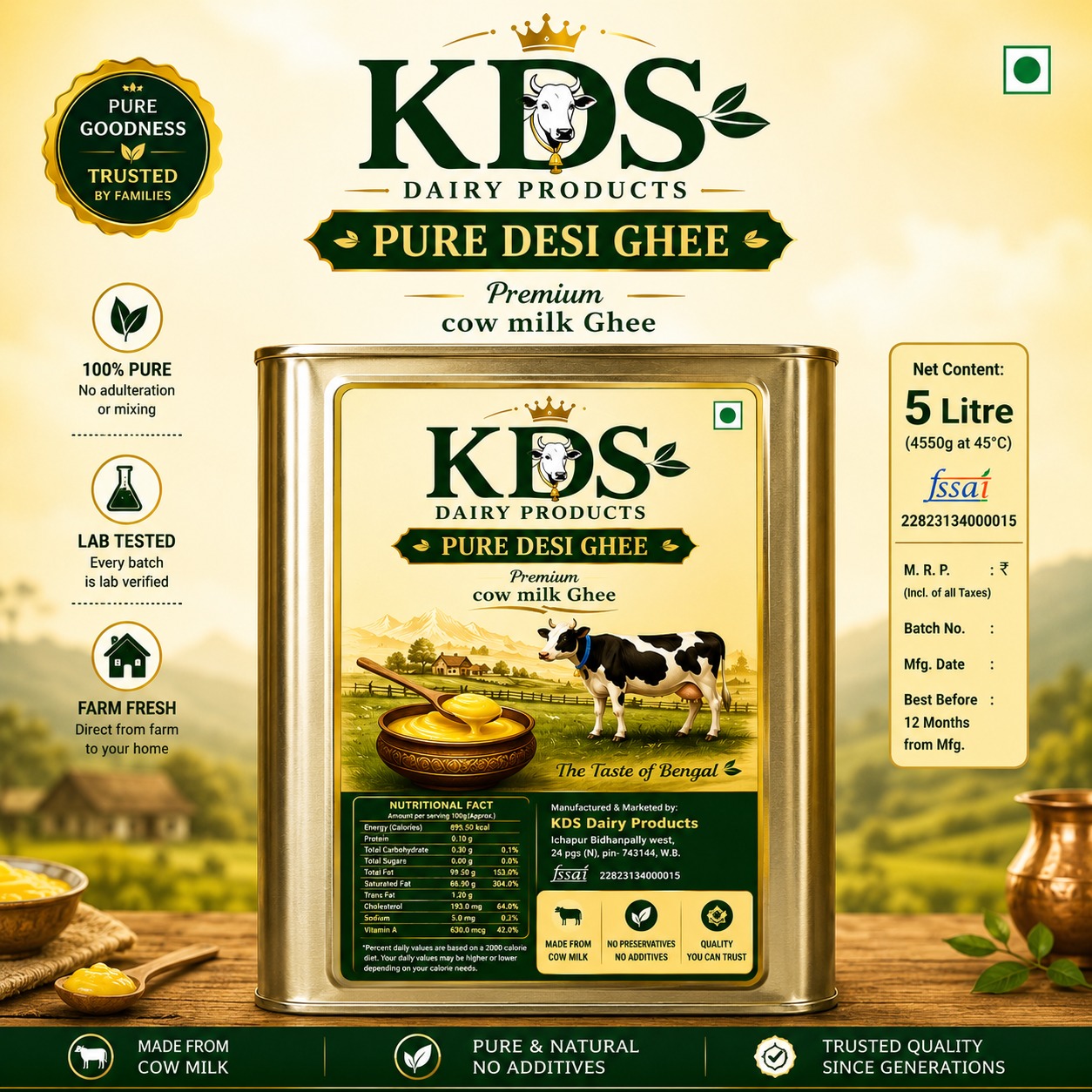 Cow Ghee 1
